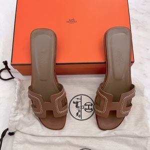 Hermes oran sandals